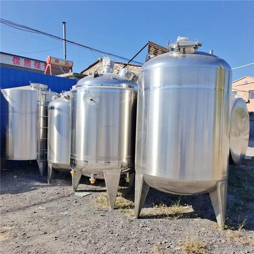山水二手2方 5方10方户外蓄水不锈钢立式储罐 净化水保温储水罐厂家